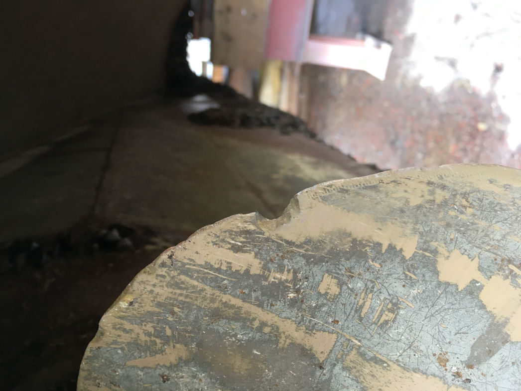 PASSAT I - Dreiblattschraube vorher