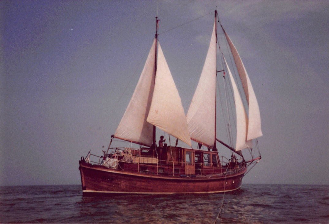 PASSAT I - unter Segel auf dem Kanal