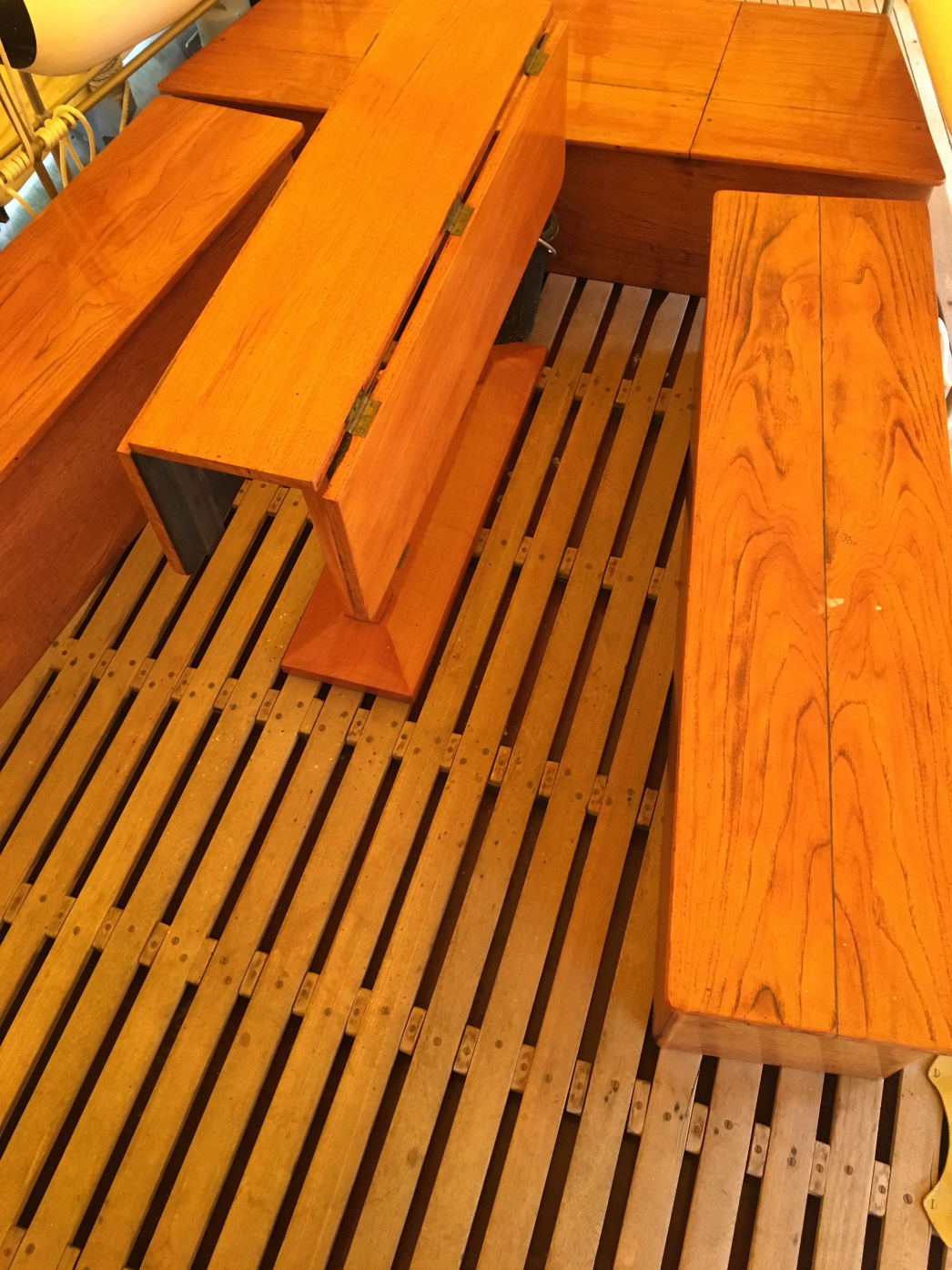 PASSAT I - Oberdeck Rehling