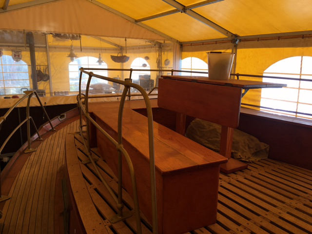 PASSAT I - Oberdeck Rehling