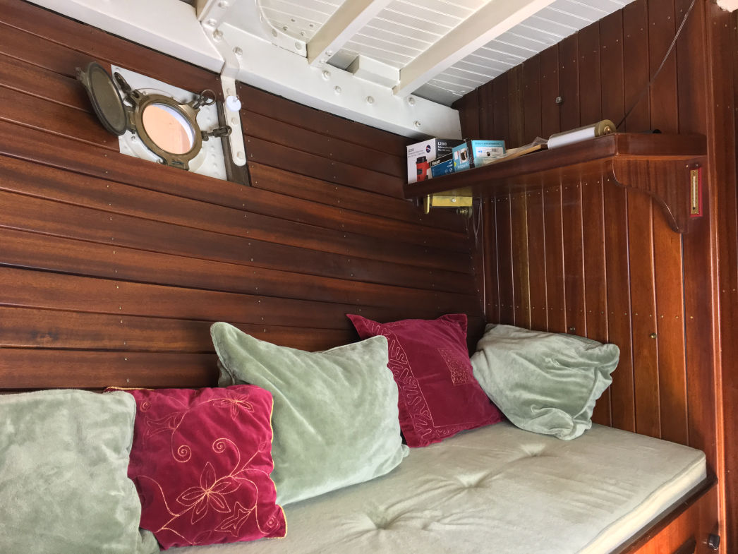 PASSAT I - Bugkabine, Koje an Stb.