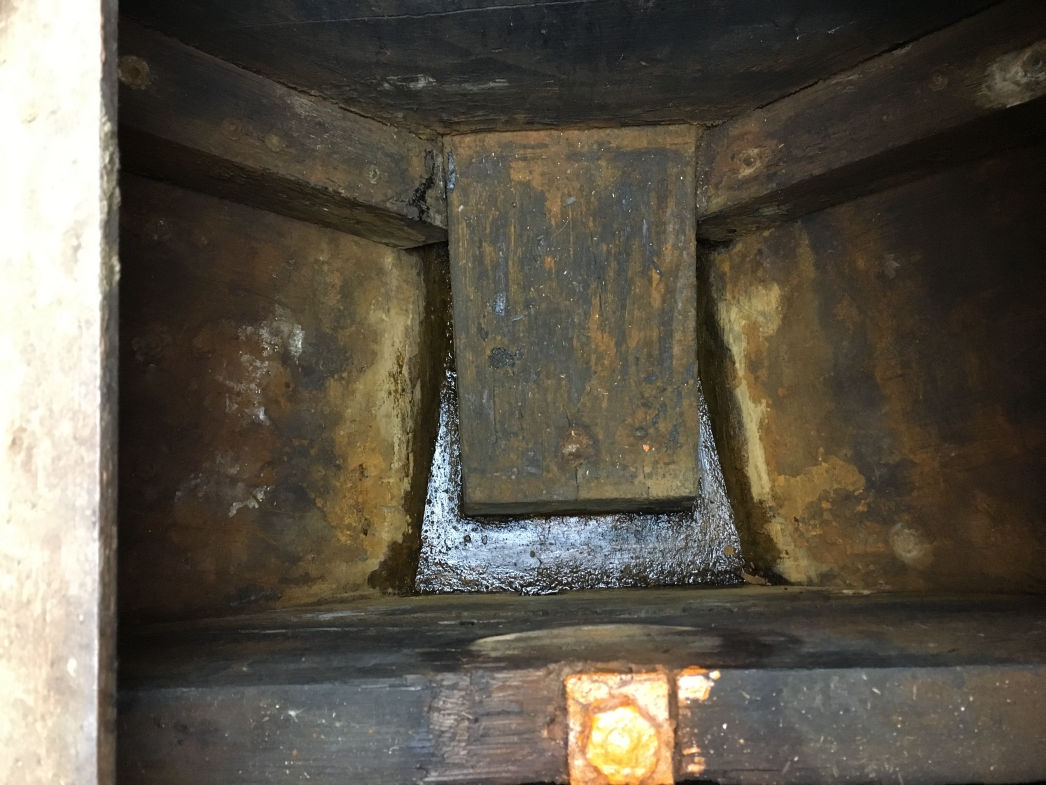 PASSAT I - vordere Bilgenkammer der Bugkabine