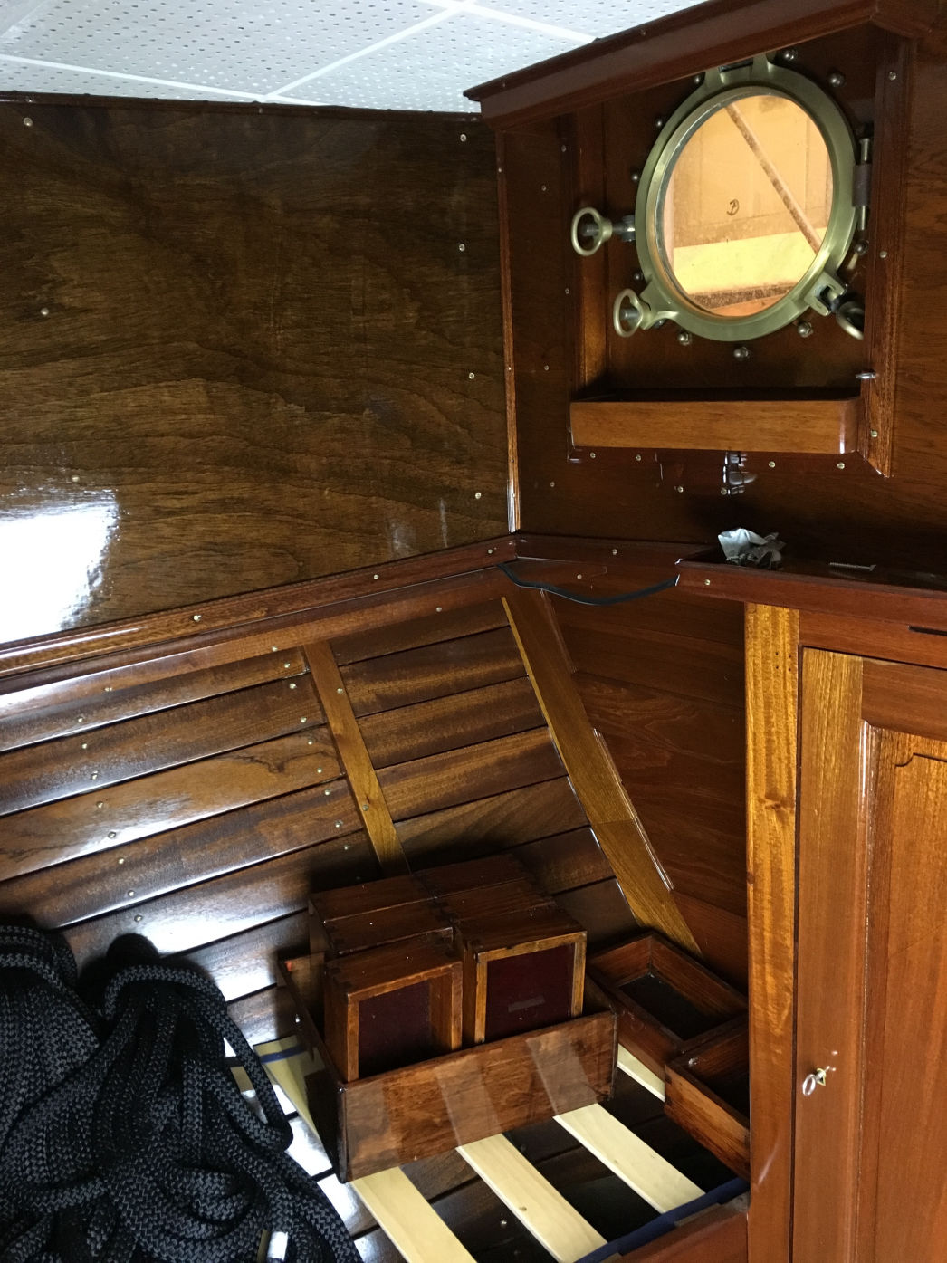 PASSAT I - Achterkabine Stb. Blickrichtung Heck